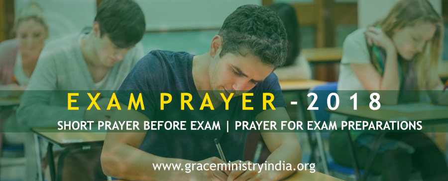 Here is a fascinating anointing prayer by Bro Andrew Richard for those striving hard to study for exams and also for students who are in anxiety about their exams. Father be with me as I take this exam.